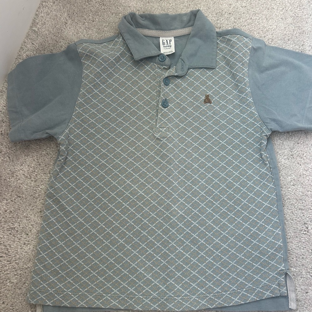 GAP Kids Blue Polo Shirt
